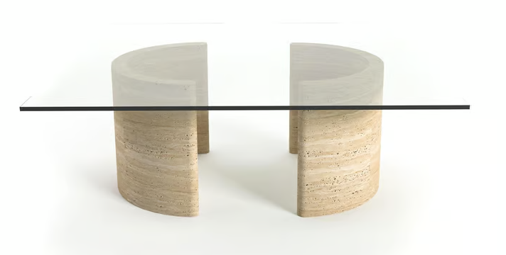 Ciolotta Travertine Coffee Table