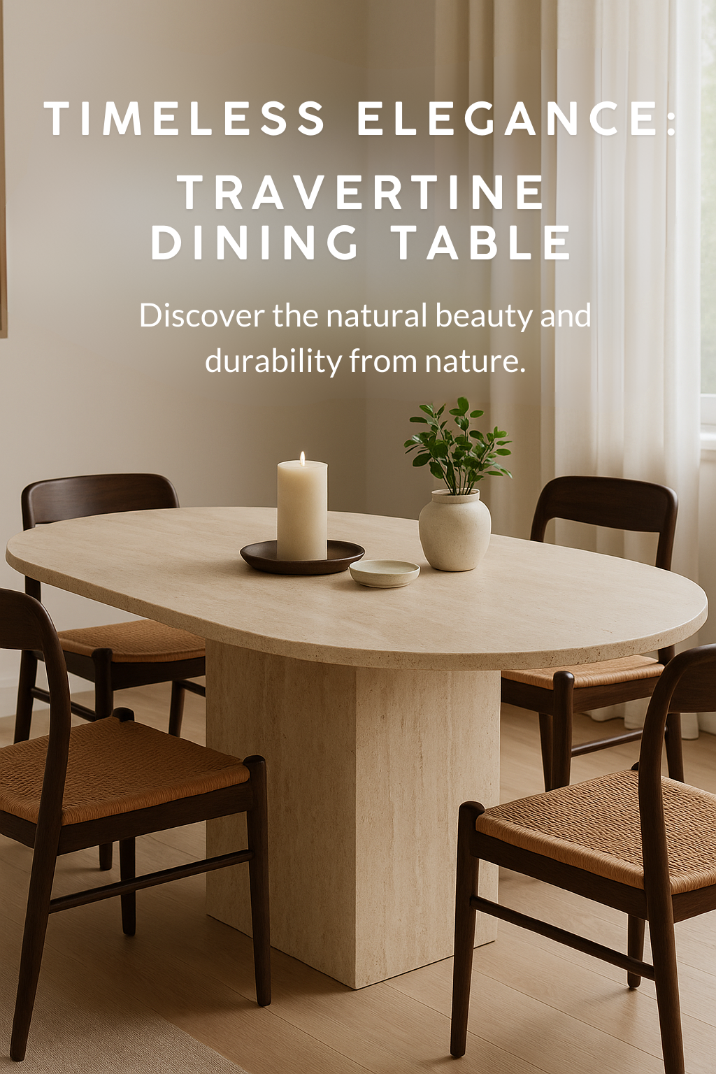 5 Reasons to Choose a Travertine Dining Table for Your Home