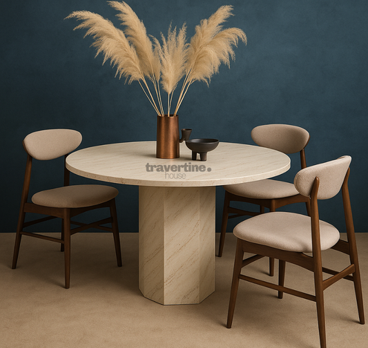 Why Travertine Dining Tables Are Trending in 2025