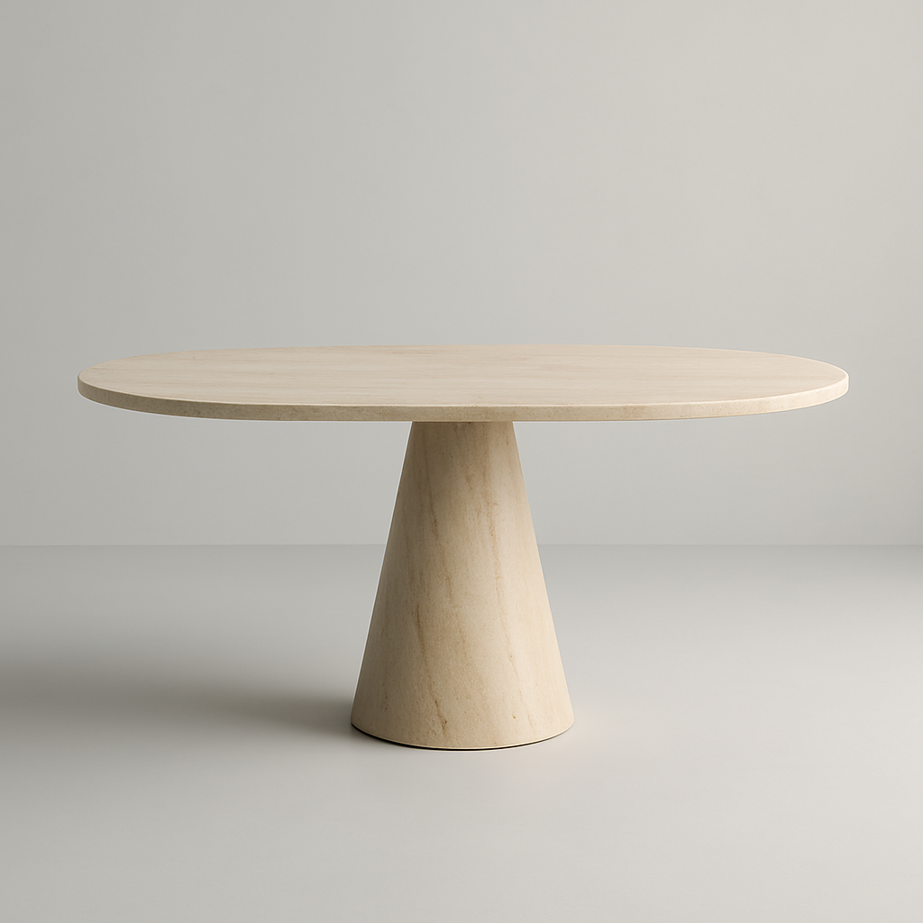 Best Shape for Travertine Dining Tables: Round vs Rectangular