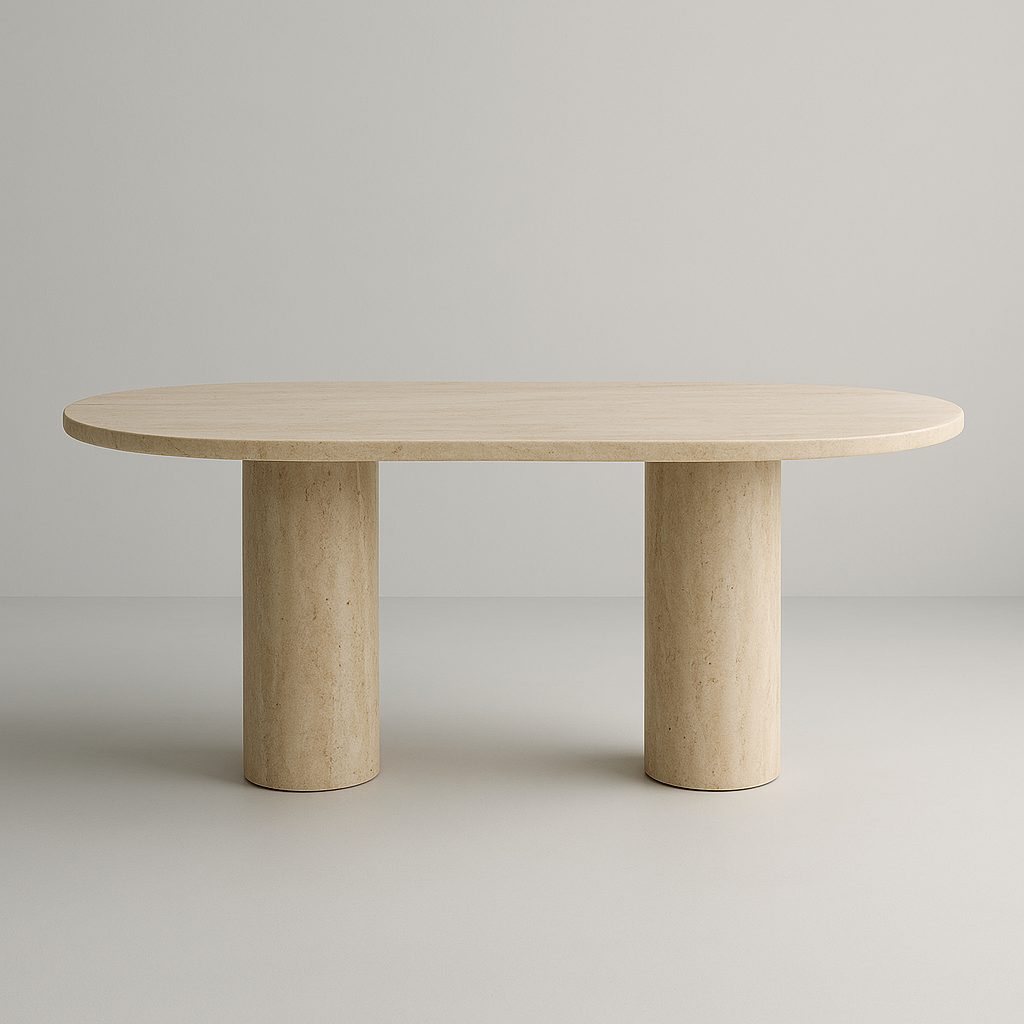 Travertine Dining Tables: A Timeless Trend in Interior Design