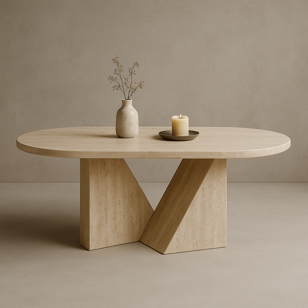 Top 5 Travertine Table Designs for Elegant Homes