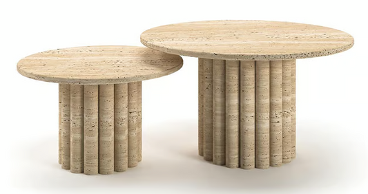 Luppi Travertine Coffee Table