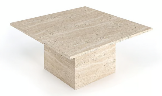 Yuposi Travertine Coffee Table