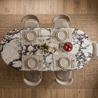 Calacatta Viola Dining Table