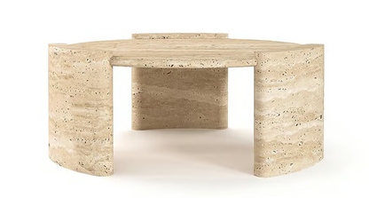 Tefa Travertine Coffee Table