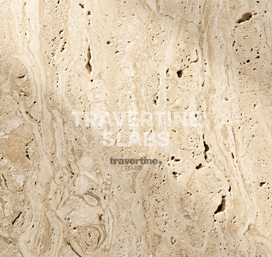 Pathos Travertine Dining Table